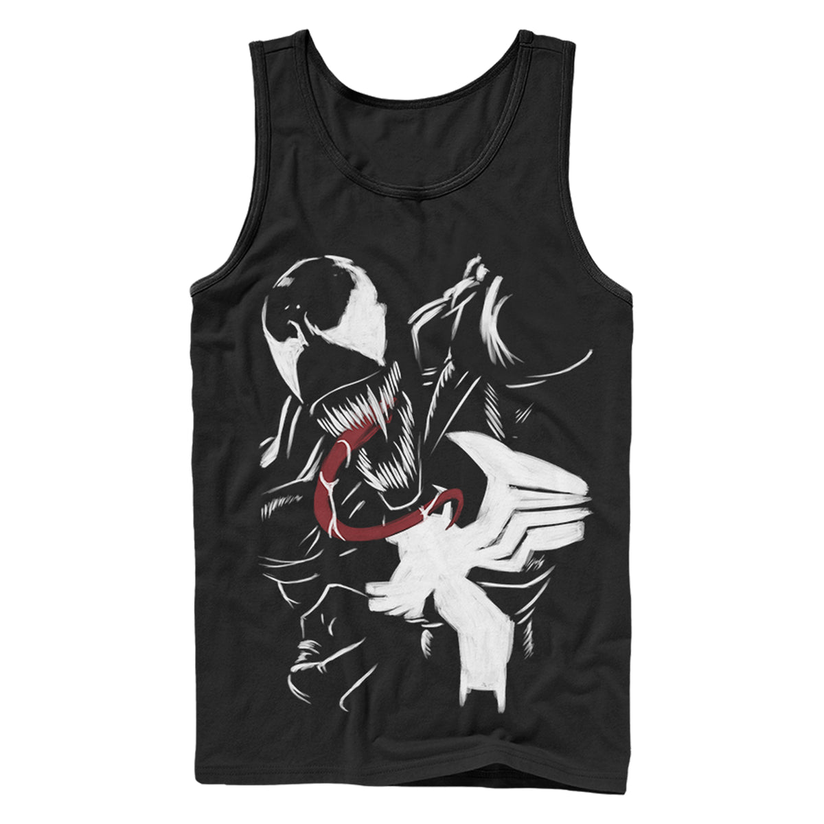 Men's Marvel Venom Paint Tank Top