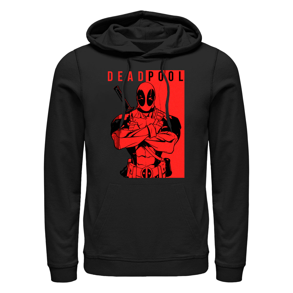 Men's Marvel Deadpool Police Lightweight Hoodie