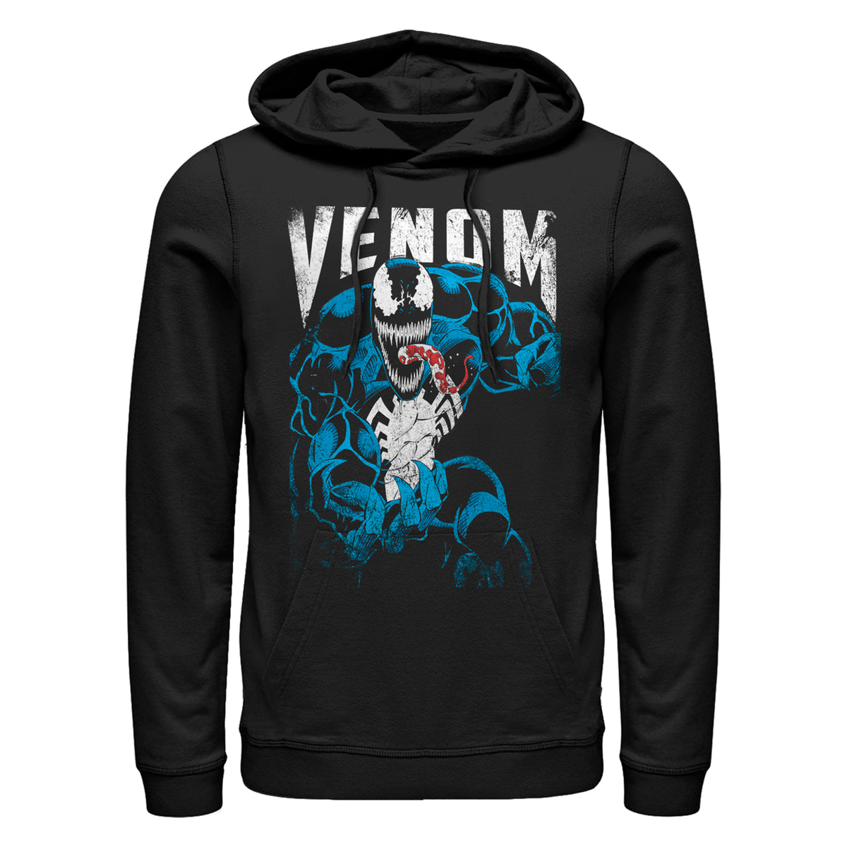 Men's Marvel Venom Grunge Lightweight Hoodie