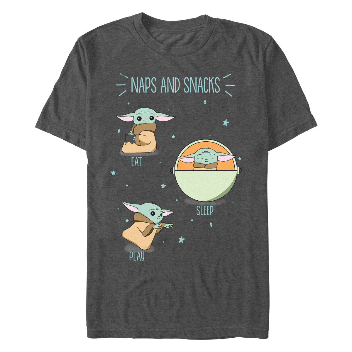 Men's Star Wars Snack Yoda T-Shirt