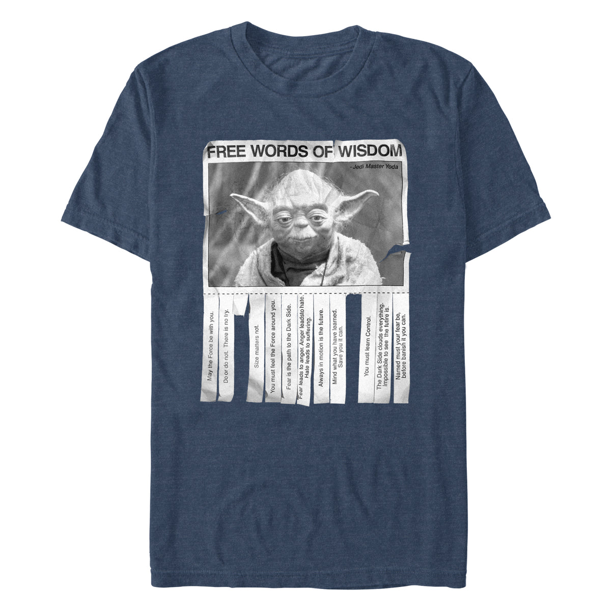 Men's Star Wars WORDS OF WISDOM T-Shirt